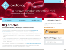Tablet Screenshot of cardio-log.com